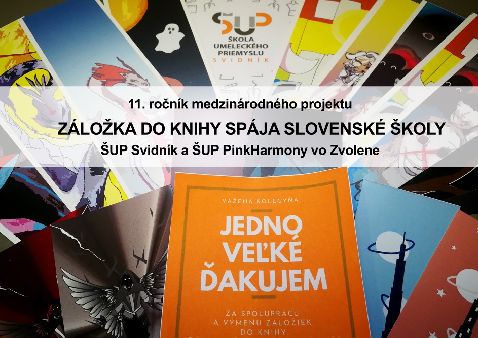 Záložka do knihy spája slovenské školy