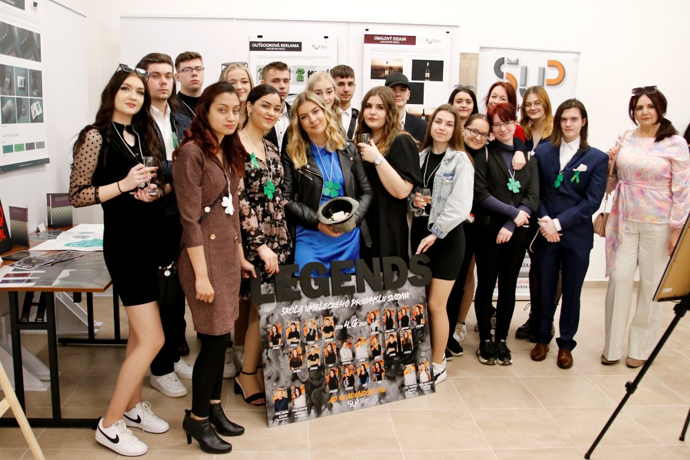 Vernisáž výstavy maturitných prác  študentov Školy umeleckého priemyslu vo Svidníku